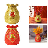 Maxbell Flower Vase Flowerpot Dried Flowers Room Decoration gold