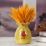 Maxbell Flower Vase Flowerpot Dried Flowers Room Decoration gold