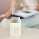 Maxbell Portable Air Humidifier Night Light USB Household Aroma Diffuser for Bedroom Gray
