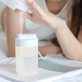 Maxbell Portable Air Humidifier Night Light USB Household Aroma Diffuser for Bedroom Gray