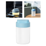 Maxbell Portable Air Humidifier Night Light USB Household Aroma Diffuser for Bedroom Blue