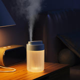 Maxbell Portable Air Humidifier Night Light USB Household Aroma Diffuser for Bedroom Blue