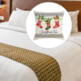 Maxbell Pillowcases 18Inchx18inch Ornament Throw Pillow Cover for Christmas Sofa Bed Sock