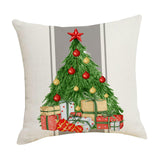 Maxbell Pillowcases 18Inchx18inch Ornament Throw Pillow Cover for Christmas Sofa Bed Tree