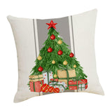 Maxbell Pillowcases 18Inchx18inch Ornament Throw Pillow Cover for Christmas Sofa Bed Tree