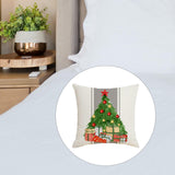Maxbell Pillowcases 18Inchx18inch Ornament Throw Pillow Cover for Christmas Sofa Bed Tree