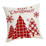 Maxbell Pillow Cover Protective Christmas Pillow Case for Restaurant Gift Home Style D