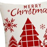 Maxbell Pillow Cover Protective Christmas Pillow Case for Restaurant Gift Home Style D