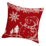 Maxbell Pillow Cover Protective Christmas Pillow Case for Restaurant Gift Home Style R