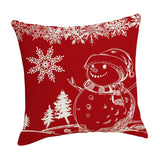 Maxbell Pillow Cover Protective Christmas Pillow Case for Restaurant Gift Home Style R