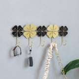 Maxbell Coat Rack Wall Mounted Door Hanger Holder Hanging for Bedroom Porch Closet 48.5cmx16cm