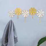 Maxbell Coat Rack Wall Mounted Door Hanger Holder Hanging for Bedroom Porch Closet 48.5cmx16cm