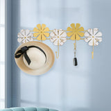 Maxbell Coat Rack Wall Mounted Door Hanger Holder Hanging for Bedroom Porch Closet 48.5cmx16cm