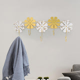 Maxbell Coat Rack Wall Mounted Door Hanger Holder Hanging for Bedroom Porch Closet 48.5cmx16cm