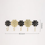 Maxbell Coat Rack Wall Mounted Door Hanger Holder Hanging for Bedroom Porch Closet 43.5cmx13.5cm