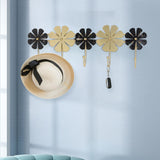 Maxbell Coat Rack Wall Mounted Door Hanger Holder Hanging for Bedroom Porch Closet 43.5cmx13.5cm