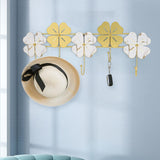 Maxbell Coat Rack Wall Mounted Door Hanger Holder Hanging for Bedroom Porch Closet 51cmx16cm