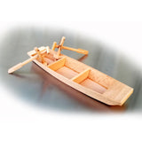 Maxbell Wood Boat Model Wood Statues Sculptures Figurines Decors Marine Beach