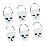 Maxbell 6x Halloween Candy Bucket Jar Props Holder Party Decoration Kids Toy horror bucket