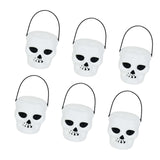 Maxbell 6x Halloween Candy Bucket Jar Props Holder Party Decoration Kids Toy horror bucket
