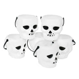Maxbell 6x Halloween Candy Bucket Jar Props Holder Party Decoration Kids Toy horror bucket