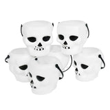 Maxbell 6x Halloween Candy Bucket Jar Props Holder Party Decoration Kids Toy horror bucket