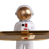 Maxbell Creative Astronaut Statue Ornament Trinkets Tray for Cabinet Decoration Style D