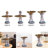 Maxbell Creative Astronaut Statue Ornament Trinkets Tray for Cabinet Decoration Style D