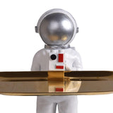 Maxbell Creative Astronaut Statue Ornament Trinkets Tray for Cabinet Decoration Style P