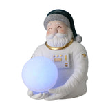 Maxbell Santa Claus LED Light Statue Table Lamp Lighting for Office Bedside Party Green