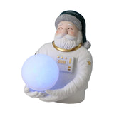 Maxbell Santa Claus LED Light Statue Table Lamp Lighting for Office Bedside Party Green