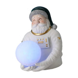 Maxbell Santa Claus LED Light Statue Table Lamp Lighting for Office Bedside Party Green
