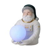 Maxbell Santa Claus LED Light Statue Table Lamp Lighting for Office Bedside Party Green