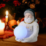 Maxbell Santa Claus LED Light Statue Table Lamp Lighting for Office Bedside Party Green