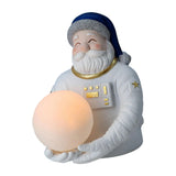 Maxbell Santa Claus LED Light Statue Table Lamp Lighting for Office Bedside Party Blue