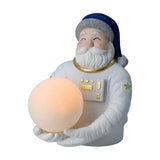 Maxbell Santa Claus LED Light Statue Table Lamp Lighting for Office Bedside Party Blue