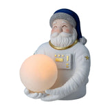 Maxbell Santa Claus LED Light Statue Table Lamp Lighting for Office Bedside Party Blue