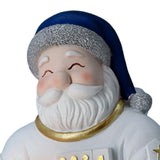 Maxbell Santa Claus LED Light Statue Table Lamp Lighting for Office Bedside Party Blue