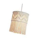 Maxbell Macrame Lampshade Hanging Pendant Light Cover Livingroom Nursery Home Decors