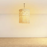 Maxbell Macrame Lampshade Hanging Pendant Light Cover Livingroom Nursery Home Decors