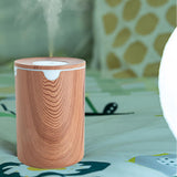 Maxbell Mini 320ml Air Humidifier USB Charging Silent for Indoor Living Room Light Color