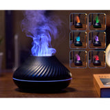 Maxbell Portable Cool Mist Humidifier Rechargeable 3D Night Light for Nursery Car White