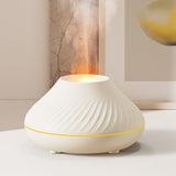Maxbell Portable Cool Mist Humidifier Rechargeable 3D Night Light for Nursery Car White