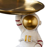 Maxbell Creative Spaceman Figurines Statues Storage Tray office Ornament Sitting