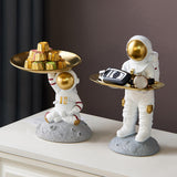 Maxbell Creative Spaceman Figurines Statues Storage Tray office Ornament Sitting