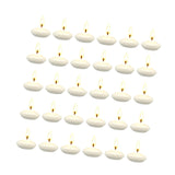 Maxbell 30Pcs Unscented Floating Candles Tealight Candles for Weddings Christmas