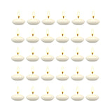 Maxbell 30Pcs Unscented Floating Candles Tealight Candles for Weddings Christmas