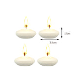 Maxbell 30Pcs Unscented Floating Candles Tealight Candles for Weddings Christmas