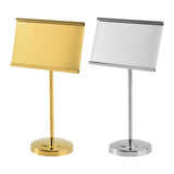 Maxbell Business Card Holder for Desk Card Name Stand Display for Exhibition Gold
