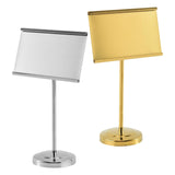 Maxbell Business Card Holder for Desk Card Name Stand Display for Exhibition Gold